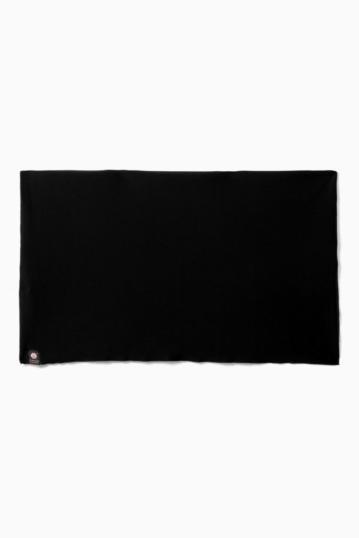 

Swim Scarf in Stretch Nylon, Black