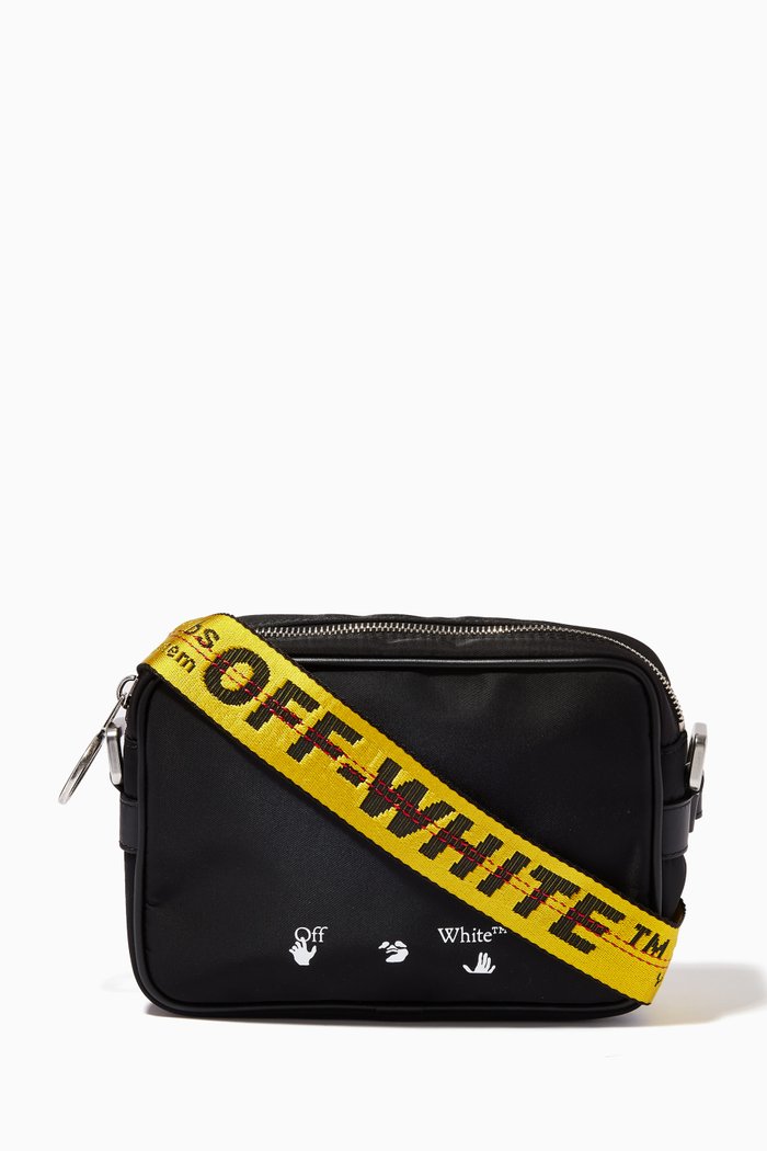 

Industrial Logo Crossbody Bag in Nylon, Black