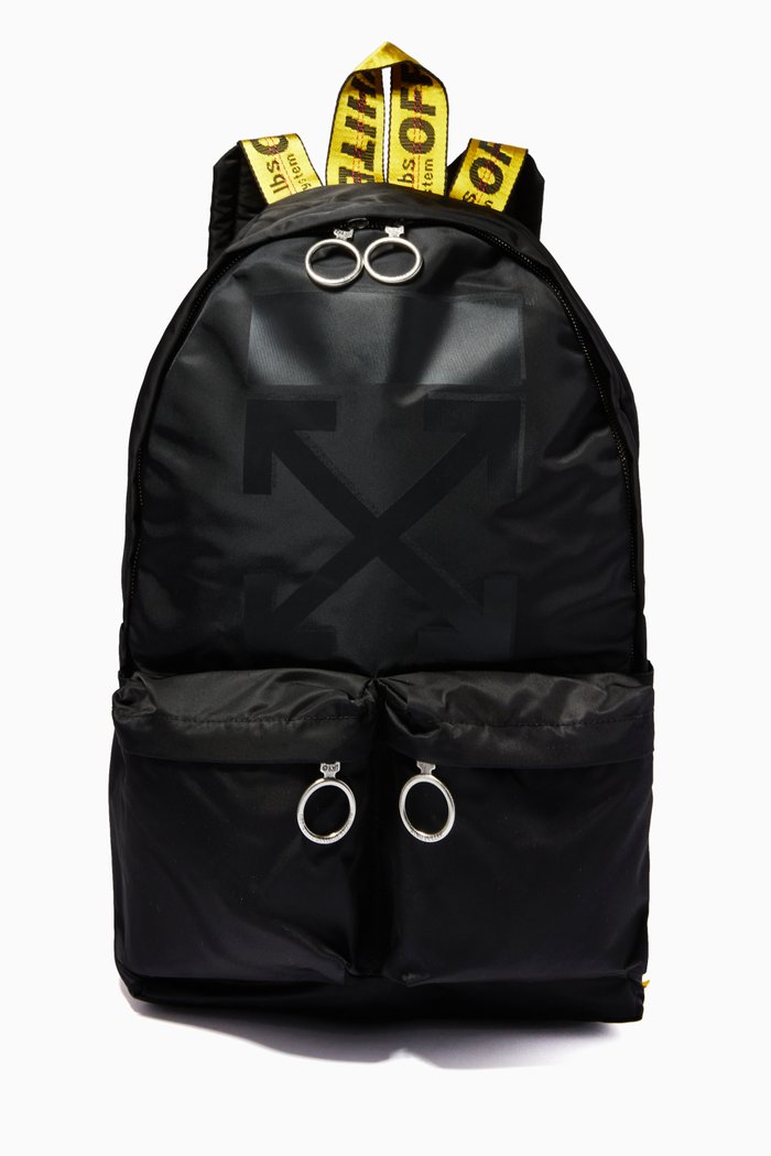 

Arrows Backpack in Nylon, Black