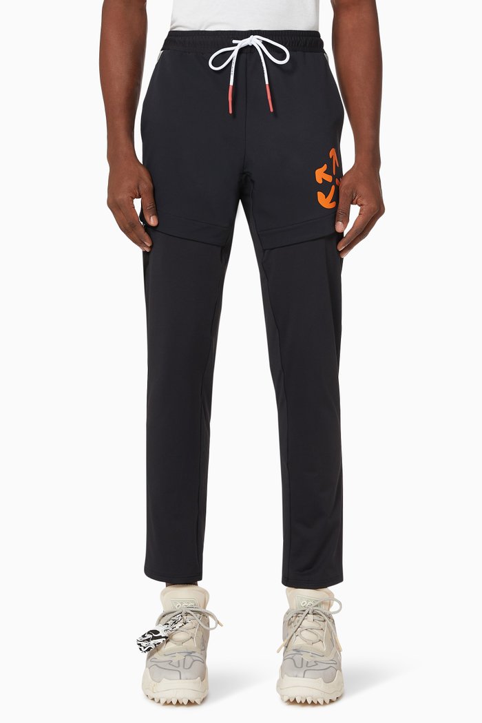 

Active Joggers in Technical Jersey, Black