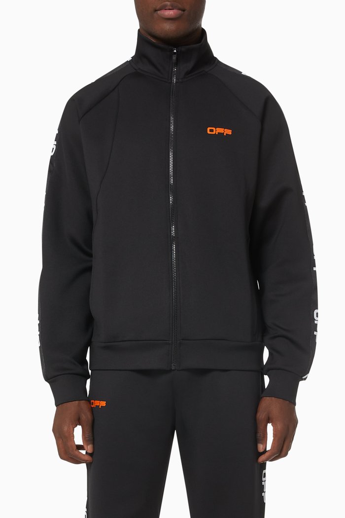 

Active Track Jacket in Technical Jersey, Black