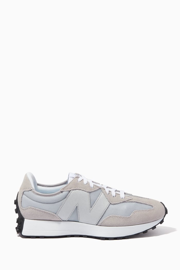 

327 Sneakers in Suede, White