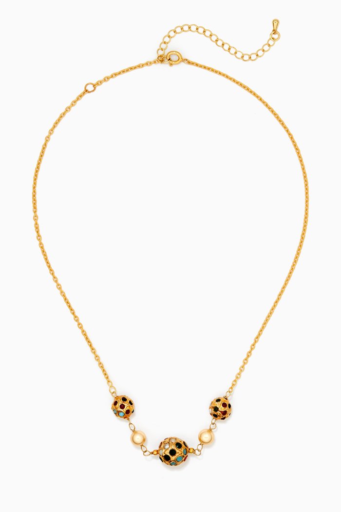 

Neda Necklace in 18kt Gold Plated Sterling Silver