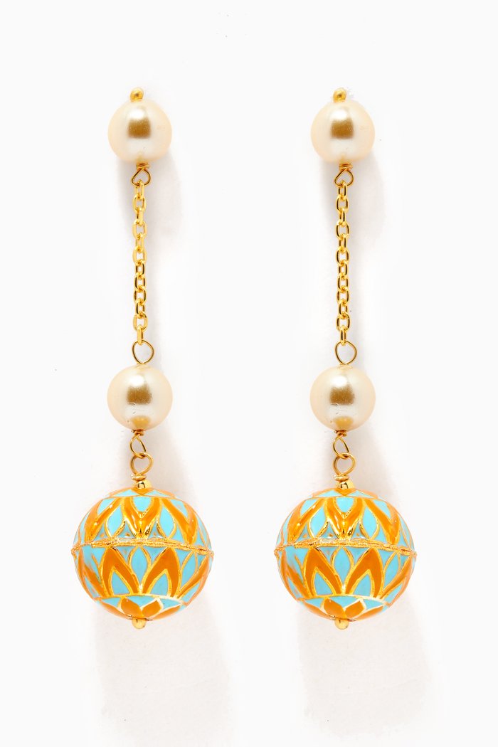 

Zoya Earrings in 18kt Gold Plated Sterling Silver