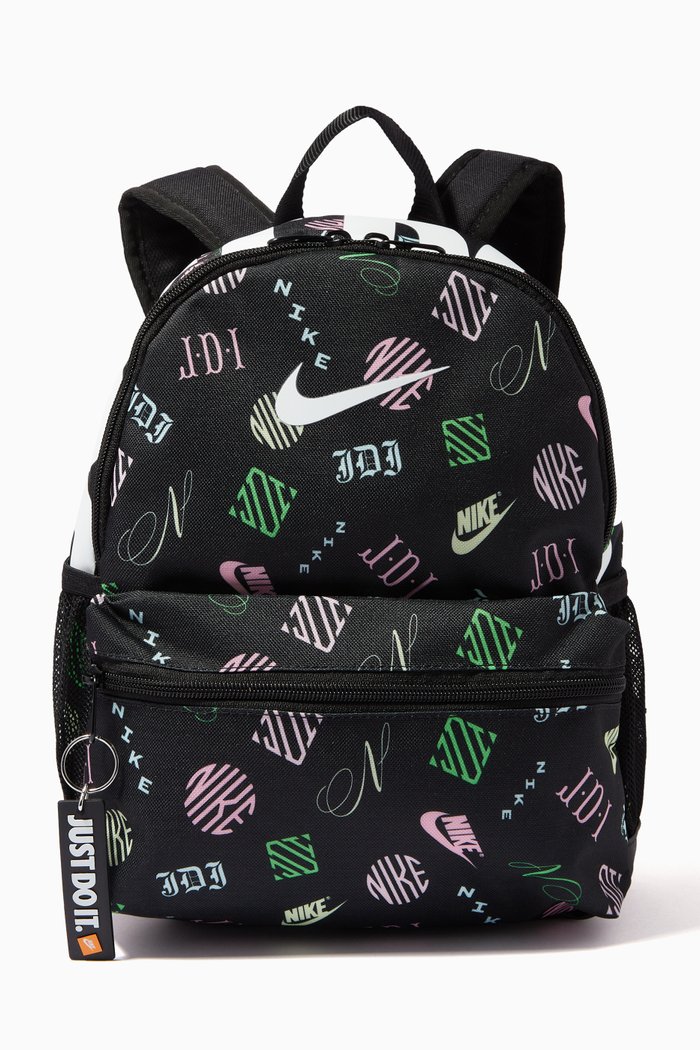 

Colourful Logo Backpack, Black