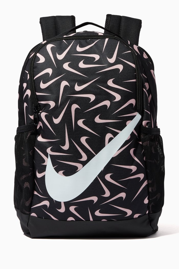 Brasilia Backpack in Nylon, Black