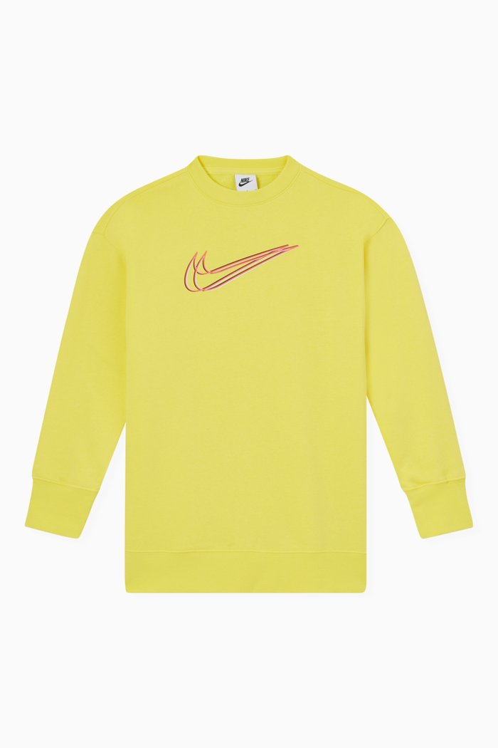 

Sportswear Sweatshirt in French Terry, Yellow