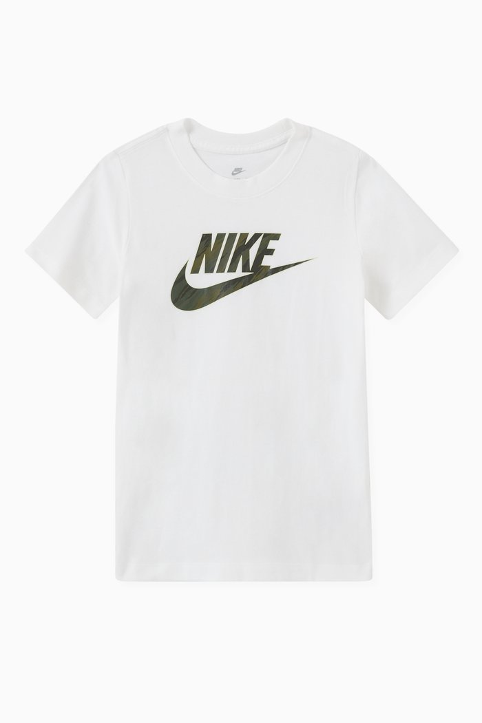 

Sportswear Youth Futura Camo T-shirt in Cotton, White