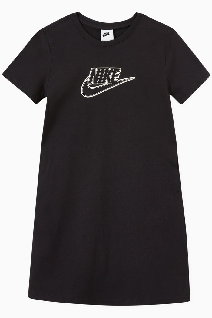 

Sportswear Futura T-shirt Dress in Cotton, Black