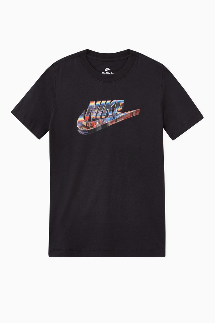 

Nike Sportswear Worldwide T-shirt in Jersey, Black