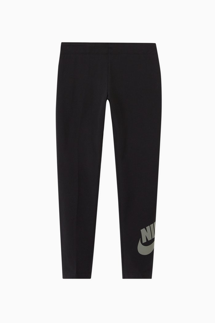

Nike Air Logo Leggings in Cotton, Black