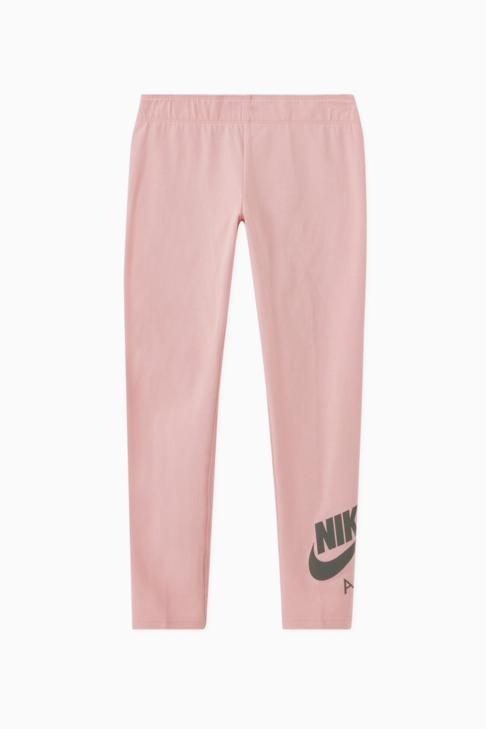 

Nike Air Logo Leggings in Cotton, Pink