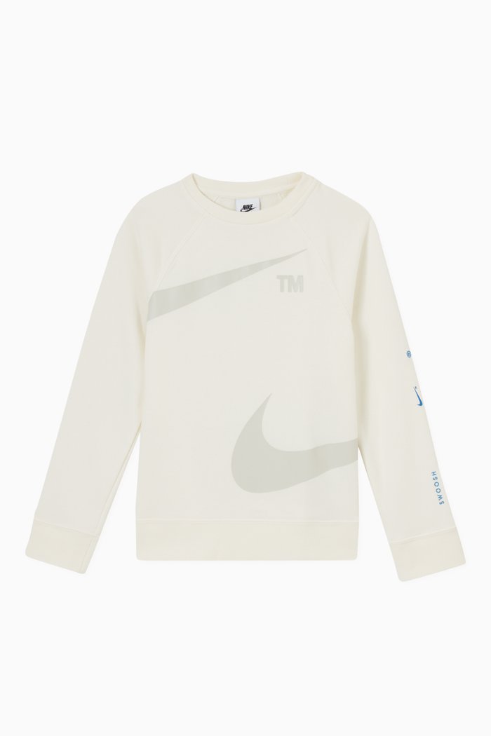 

Sportswear Swoosh Sweatshirt in Fleece, Neutral