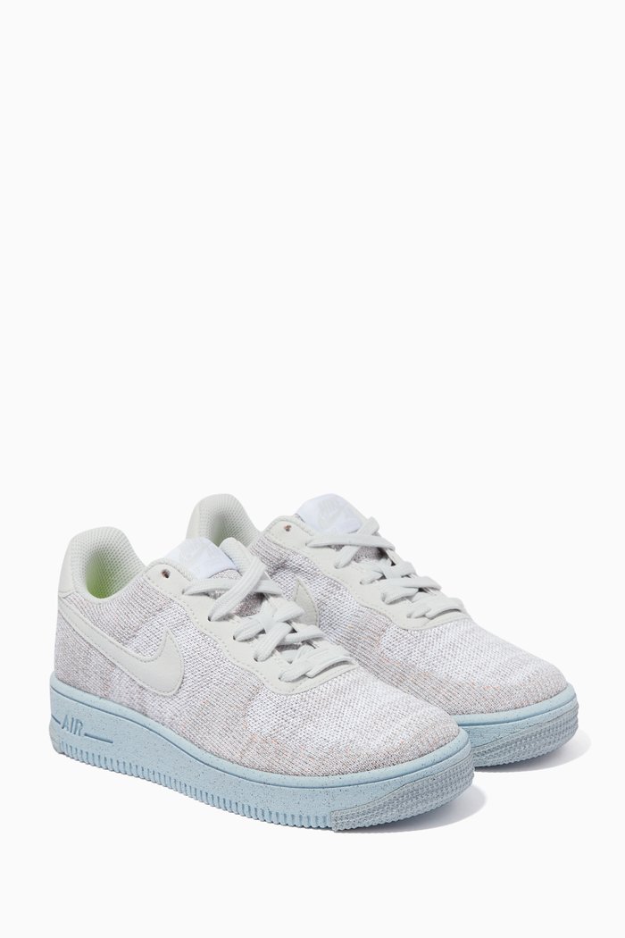 Air Force 1 Crater Sneakers in Flyknit, Multicolour