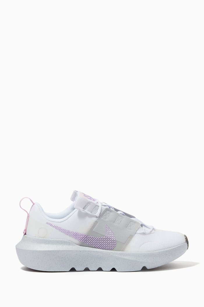 

Crater Impact Sneakers in Recycled Textile Mesh, White