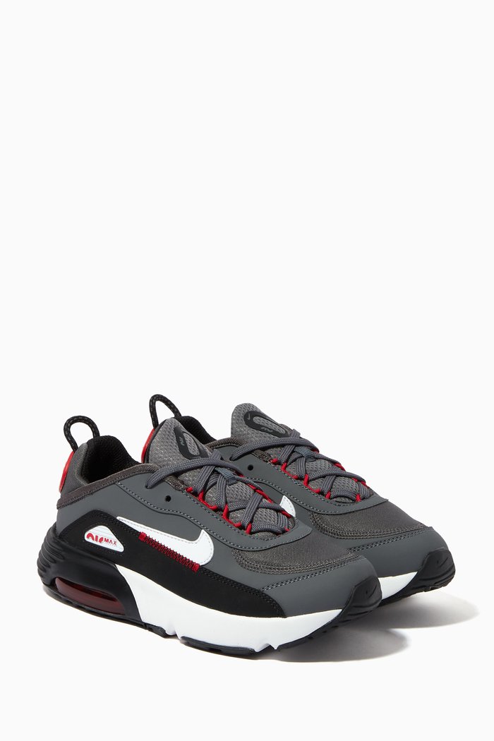 

Air Max 2090 Sneakers in Textile & Faux Leather, Grey