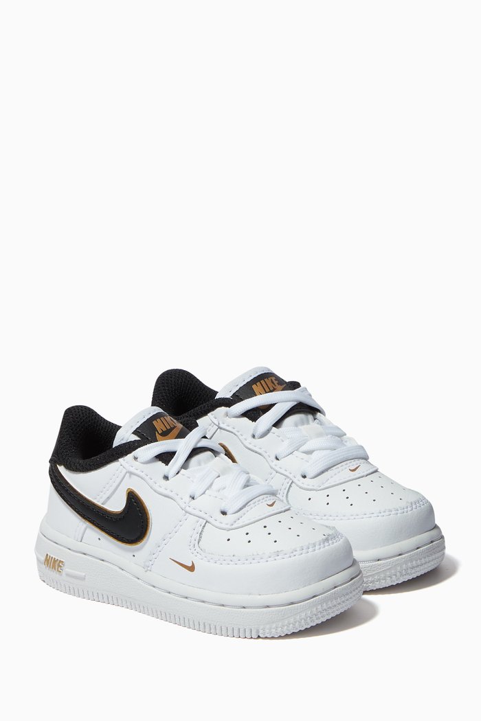 

Nike Air Force 1 LV8 Toddler Sneakers in Leather, White