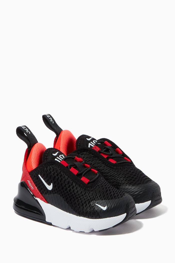 

Air Max 270 Toddler Sneakers in Textile & Mesh, Black