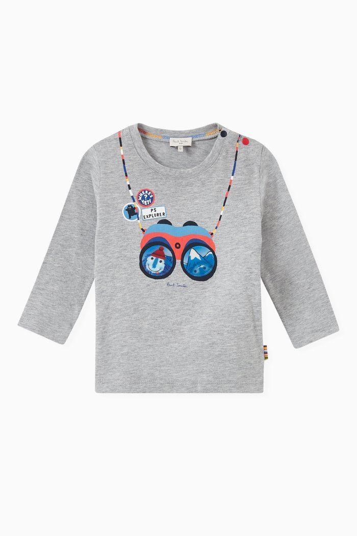 

Exploring Yeti T-shirt in Cotton Jersey, Grey