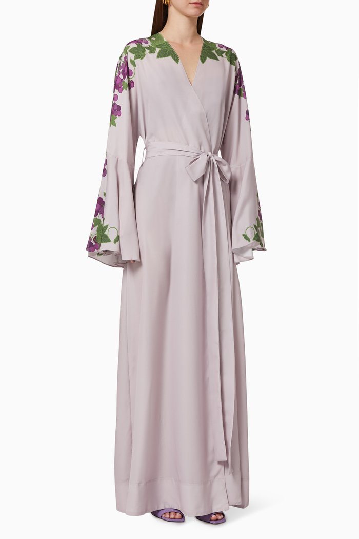 

Zadie Robe in Crepe, White