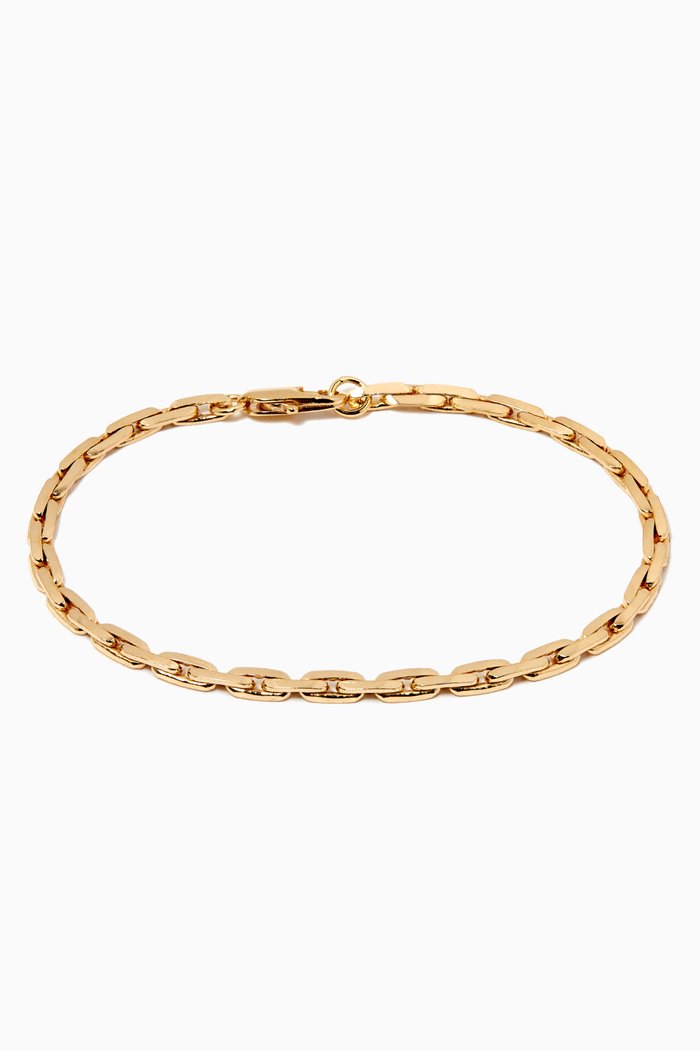 

Strada Chain Bracelet in 14kt Gold Plating