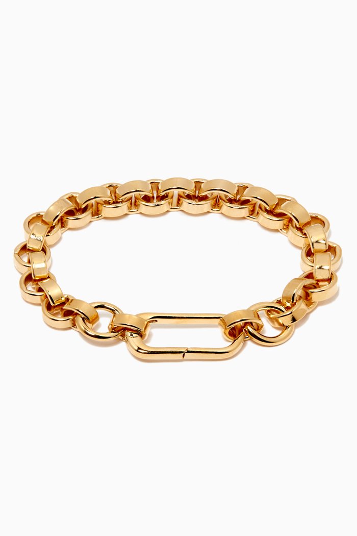 

Carla Chain Bracelet in 14kt Gold Plating