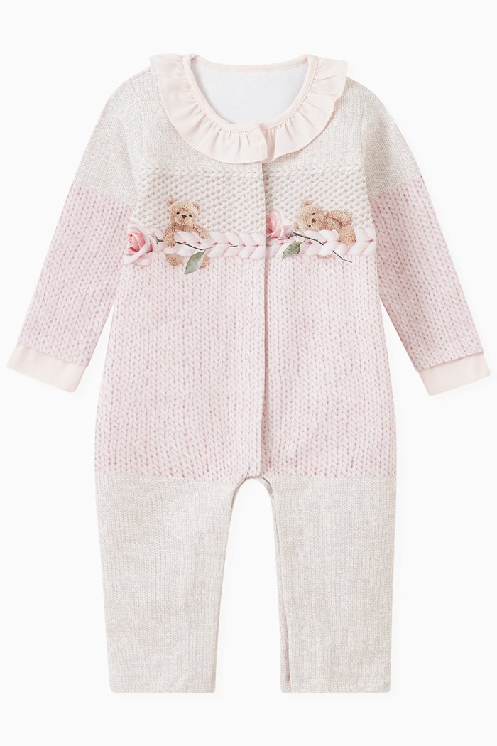 

Pajama & Headband Gift Set in Cotton, Pink