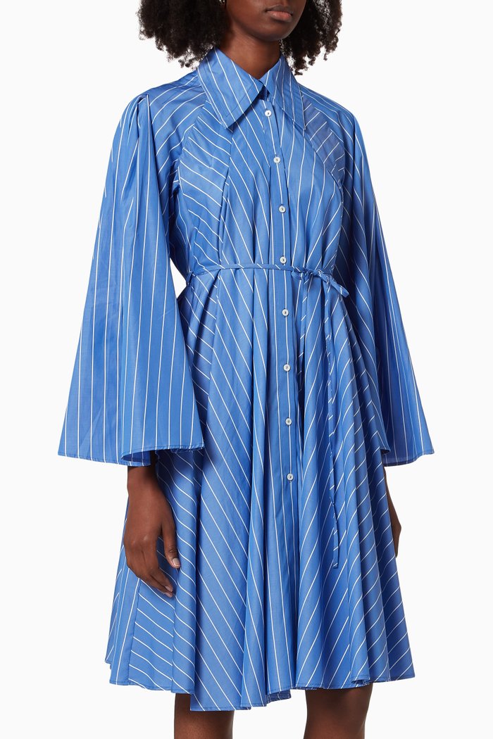 

Generous Affection Dress in Cotton, Blue