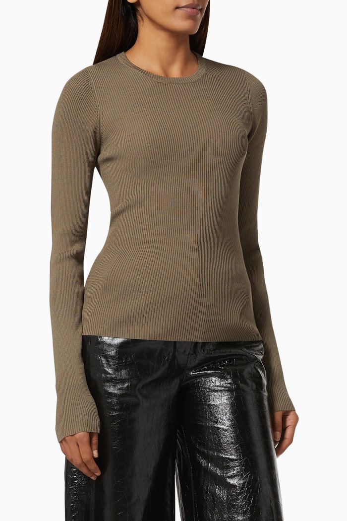 

Basel Open Back Top, Green