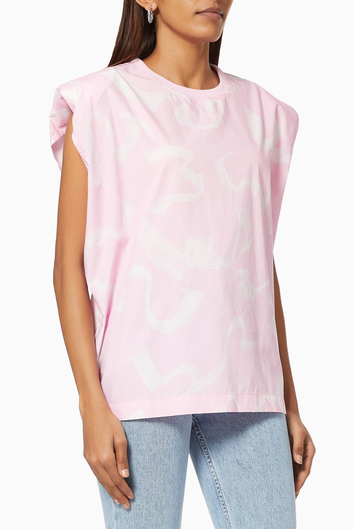 

Christie Top in Cotton, Pink