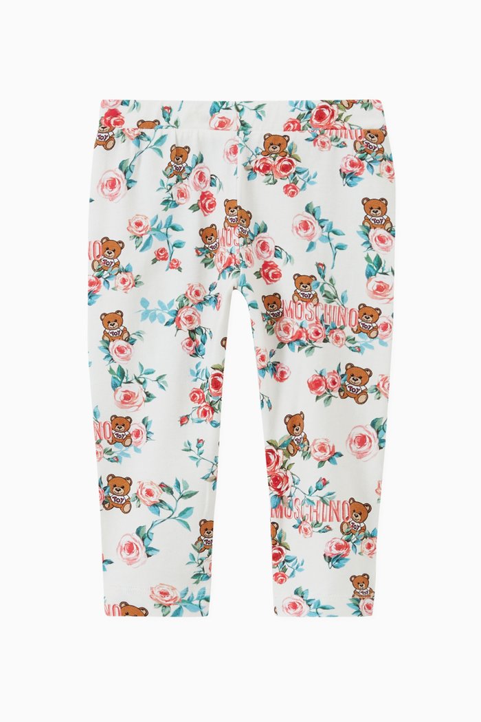 

Roses Teddy Bear Jersey Leggings, Multicolour
