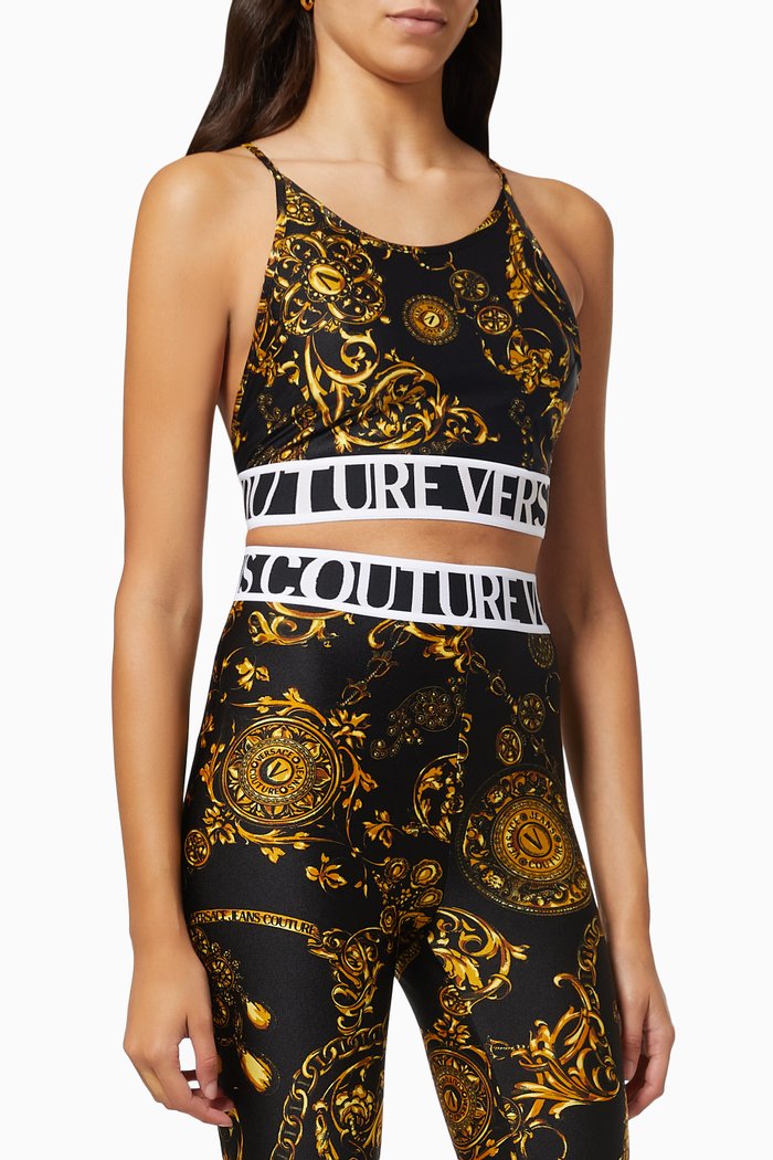 

Logo Printed Top in Nylon, Multicolour