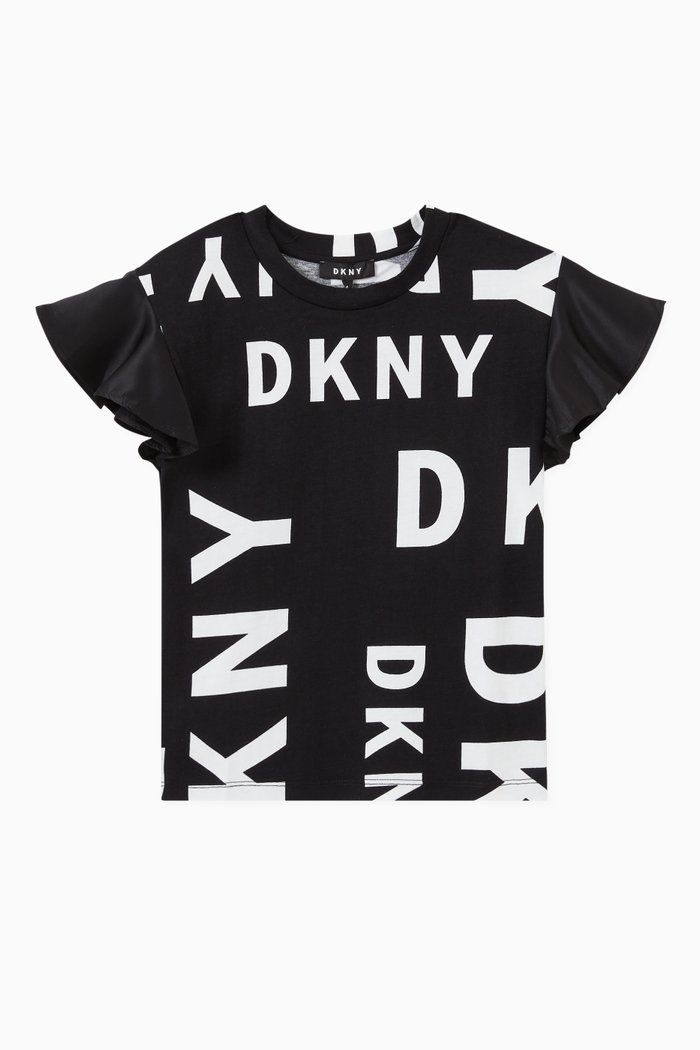 

Logo Top in Jersey, Black