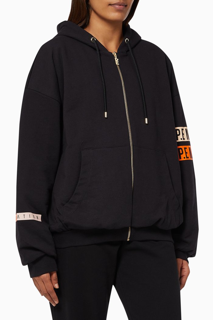 

All Rounder Jacket in Organic Cotton, Black