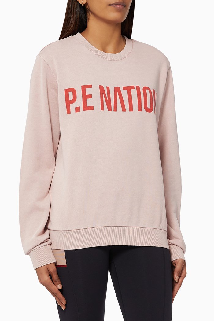 

Fortify Sweatshirt in Organic Cotton, Pink