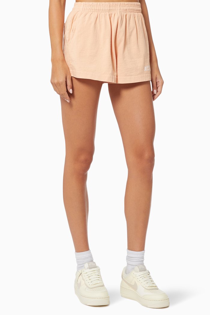 

Good Health Disco Shorts in Cotton, Orange