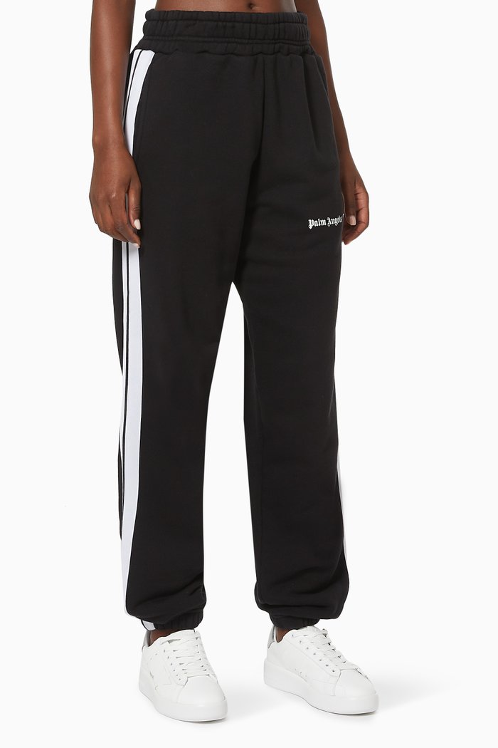 

Track Sweatpants in Cotton Jersey, Black