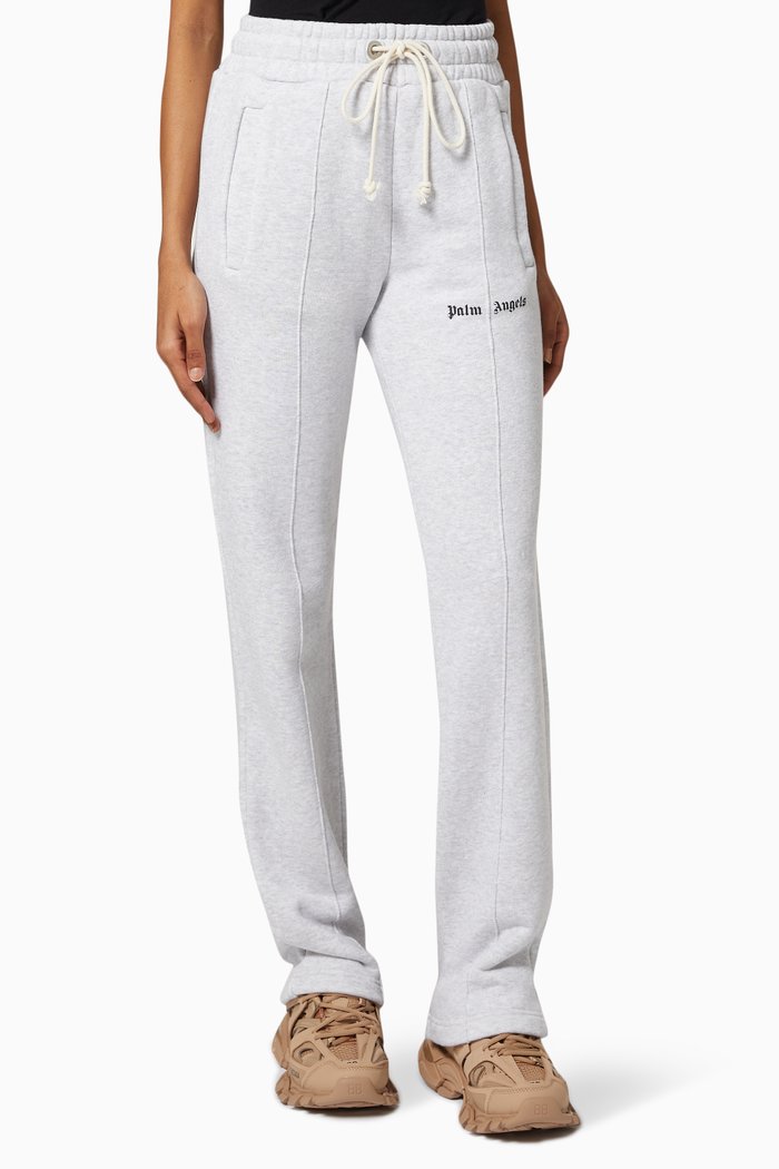 

Classic Logo Slim Sweatpants in Cotton Terry, Grey