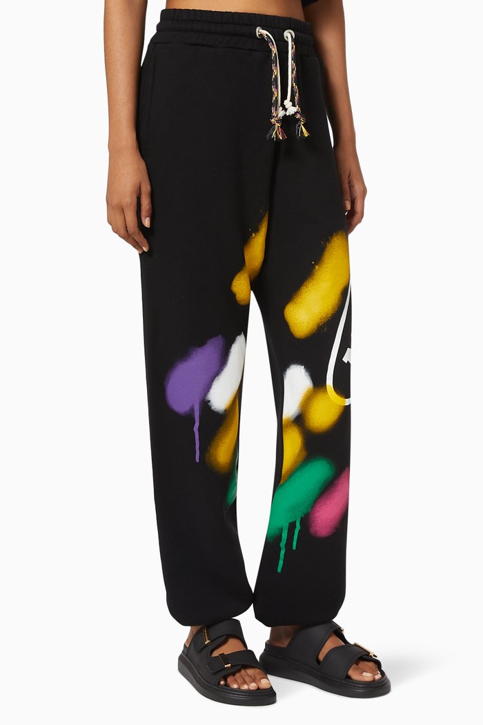 

x Missoni Sport Sweatpants in Cotton Jersey, Black