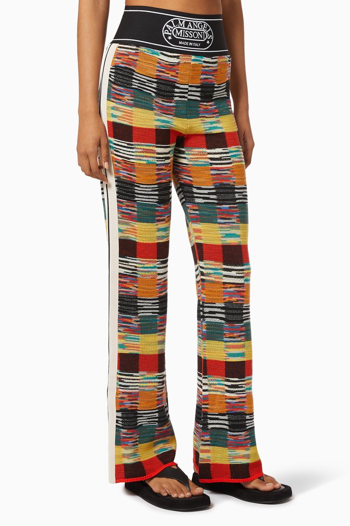 

x Missoni Pants in Wool Blend Knit, Multicolour