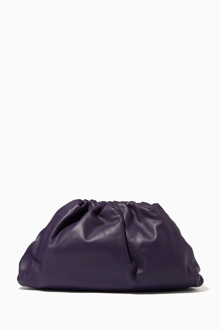 

Pouch in Nappa Calfskin, Purple