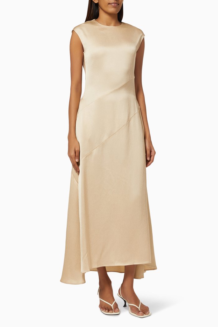 

Vera Dress in Viscose, Brown