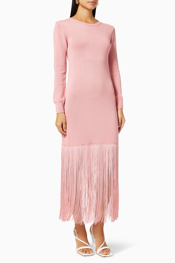 

El Abrazo Sweater Dress, Pink