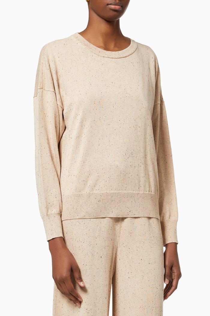 

Cara Jumper in Cotton Jersey, Neutral