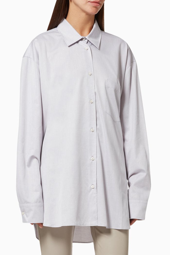 

Georgina Oversized Shirt, Grey