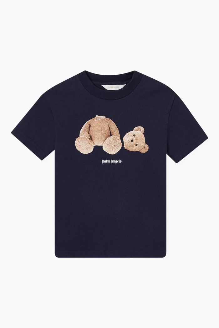 

Bear T-shirt in Cotton Jersey, Blue