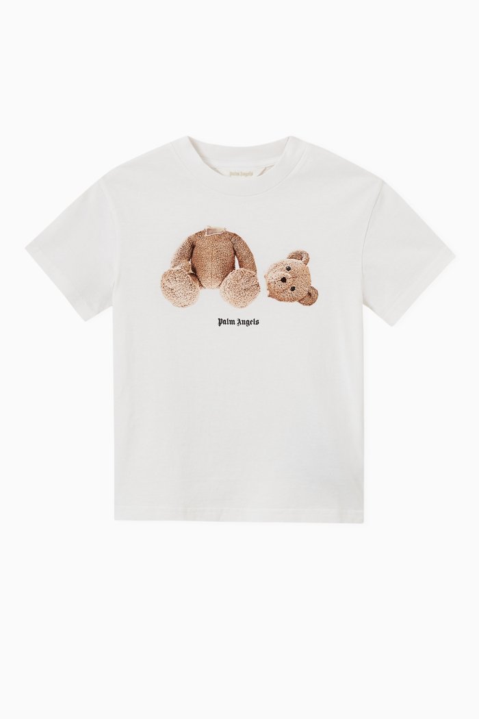 

Bear T-shirt in Cotton Jersey, White