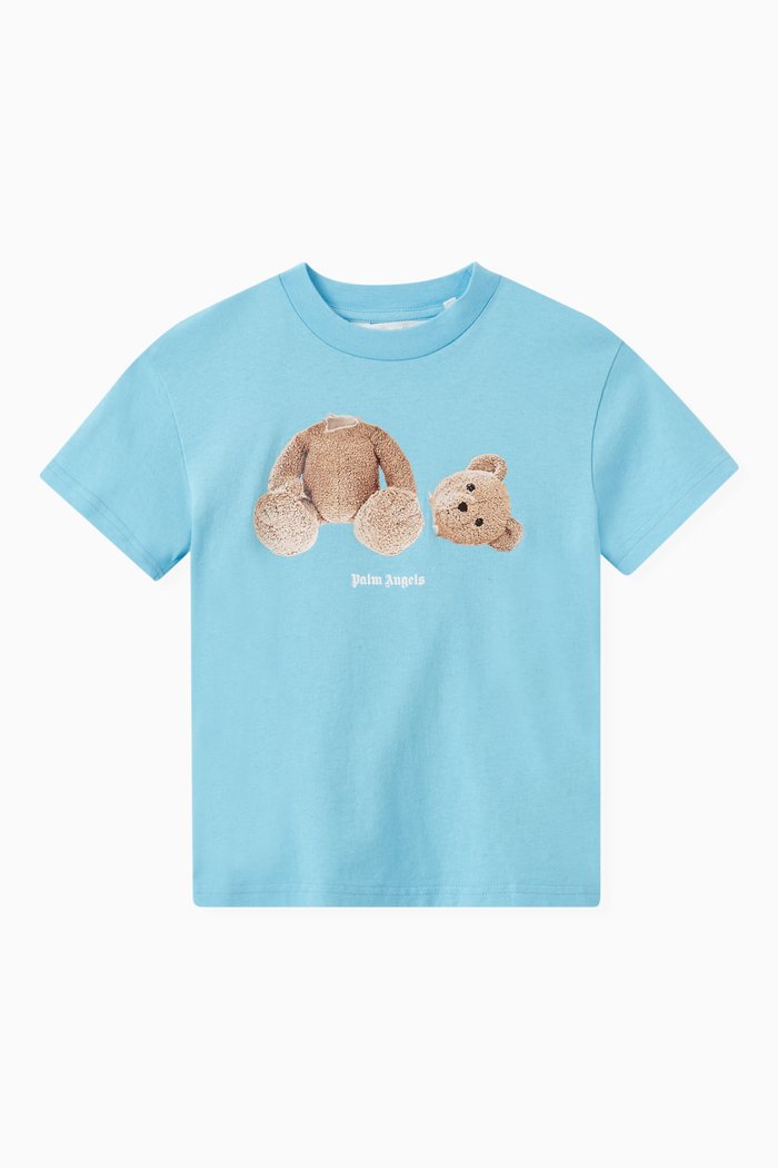 

Bear T-shirt in Cotton Jersey, Blue