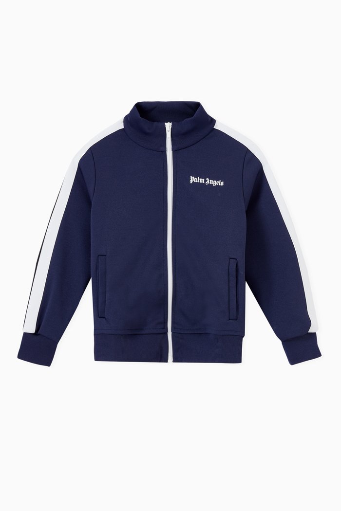 

Track Jacket in Technical Fabric, Blue