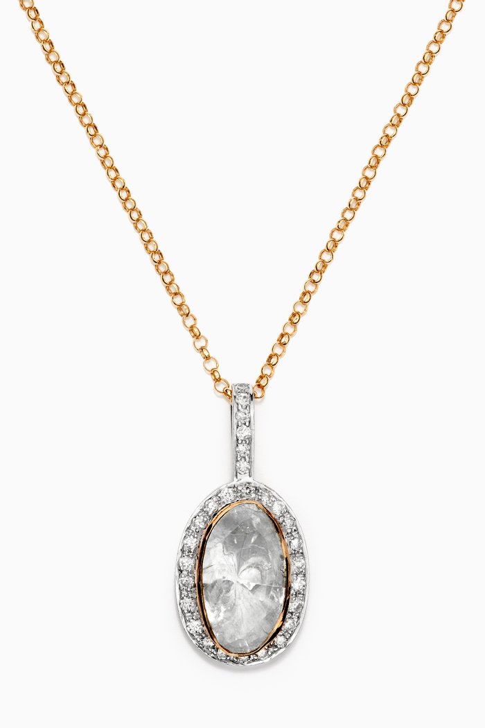 

Aashi Diamond Pendant Necklace in 18kt Yellow Gold